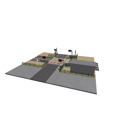 UK Level Crossing - MCB-OC