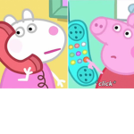 PEPPA PIG& SUSIE SHEEP