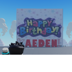 Happy Birthday to Kaeden
