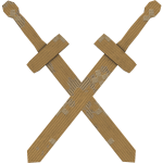 Cardboard Warrior Swords