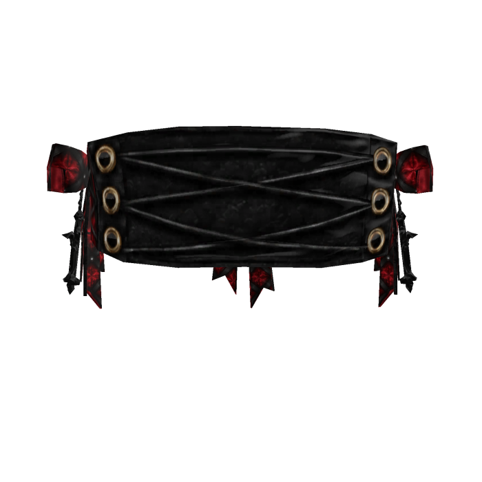 Crimson Gothic Corset Blindfold  (3.0)