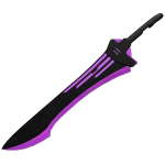 High Purple Cyber Sword