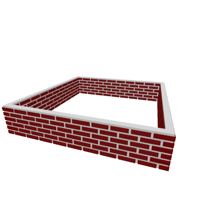 Simple Square Brick Wall