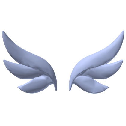 Sky Blue Angel Wings