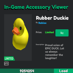 In-Game Accessory Viewer