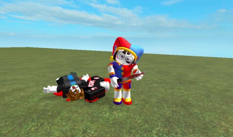 😱 Survival Pomni The Killer! ⭐️