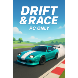 drift a car or race a player