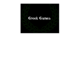 Greek Games.