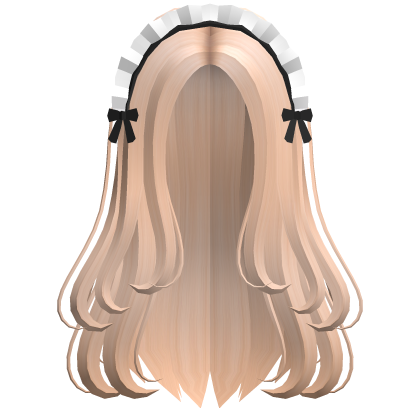 Cute Bonnet Hair Blonde Roblox item