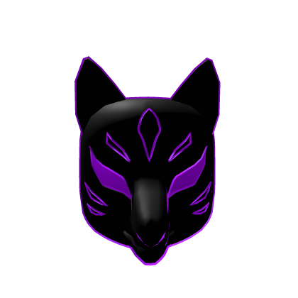Purple Fox Mask Roblox item