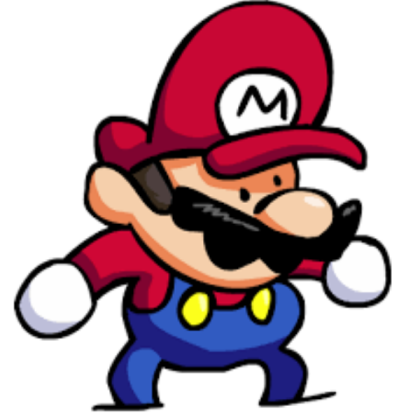 Speed runner mario (full hd ) Roblox decal