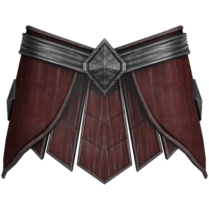 SIlver & Red Spartan Armor Waist Roblox item