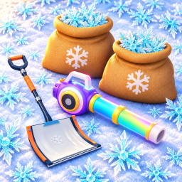 ❄️ Snow Day: Clear It All!