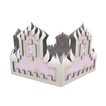 Thorned Soft Pink Grunge 8-Bit Crown [ADD-ON]