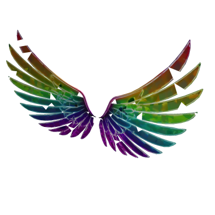 The rainbow wings