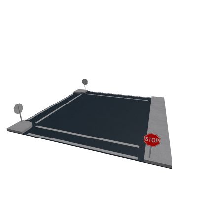 3 Stop Intersection Road