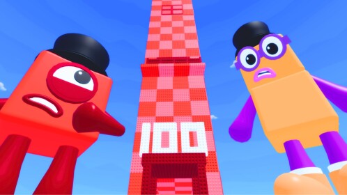 Supervivencia de desastres naturales de Numberblocks