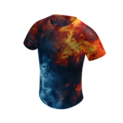 Fire and Water / Ice Corners Summer Gamer T-Shirt thumbnail