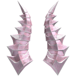 Soft Pink Spine Horns