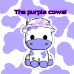The purple cowssssss!
