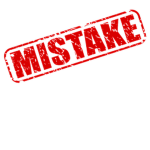 The mistakes…