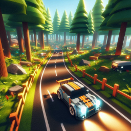 Race In The Forest