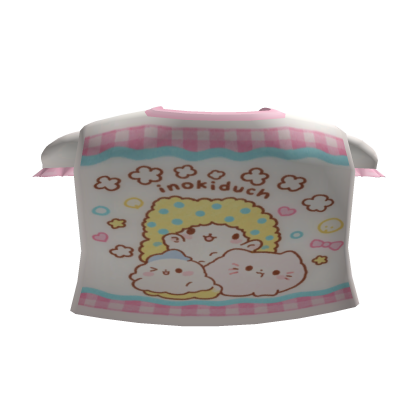 ♡ ꒱ cute pink mezzo piano moppu bear top