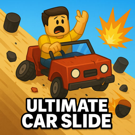 Ultimate Car Slide official Roblox game thumbnail
