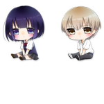 HANABI YASURAOKA AND MUGI AWAYA