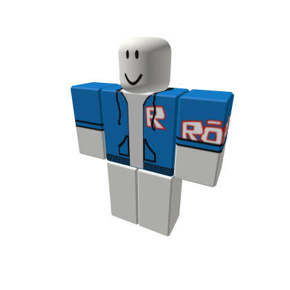 [Op] [Ro] Blue Classic Roblox Logo Hoodie thumbnail