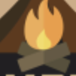 Marshmallow camping