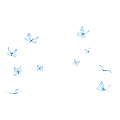 🦋 Blue Butterflies