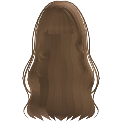 cute wavy hime long doll hair in ginger Roblox item