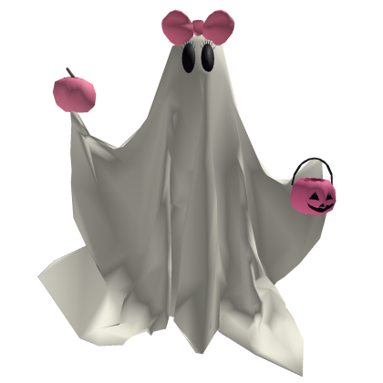 Pink Halloween Ghost Pal