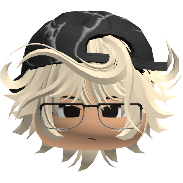 Grunge Moe Light Blonde Wavy Hair /w Hat