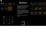 BIG gaming blue circle app with the letter d