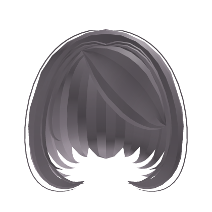 ꒰: ♡ dark ash purple bob hair thumbnail