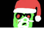 The Santa zombie