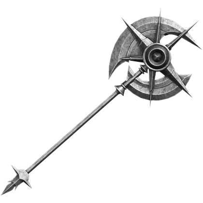 Huge Spiked Battle Axe