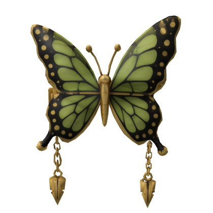 cute green butterfly fairy wings Roblox item
