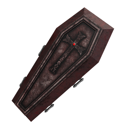 Red Gothic Casket