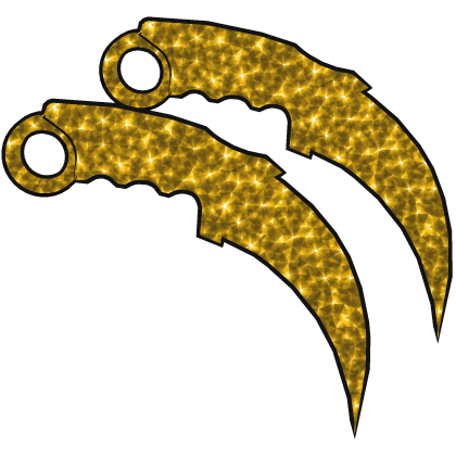 [FREE] DUAL KARAMBITS: SPARKLING YELLOW thumbnail