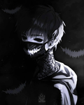 Deep in darkness