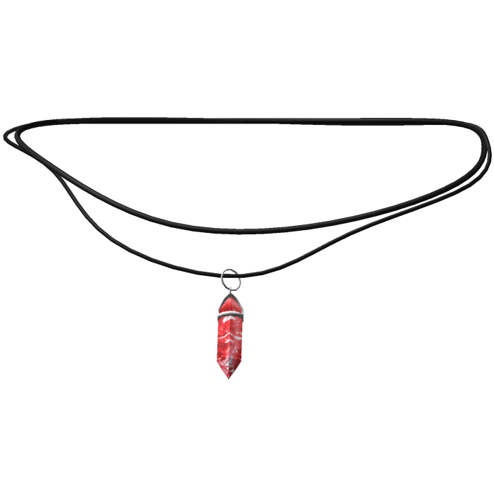 Red Crystal Necklace 3.0