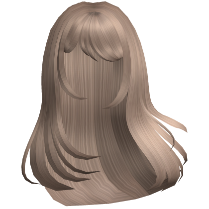 Long Cute Hair Windy Bang Layered - Blonde Roblox item