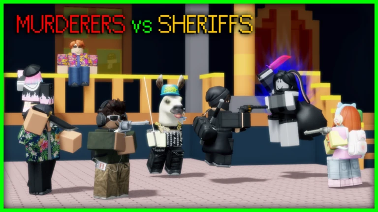 Asesinos VS Sheriffs X - Roblox