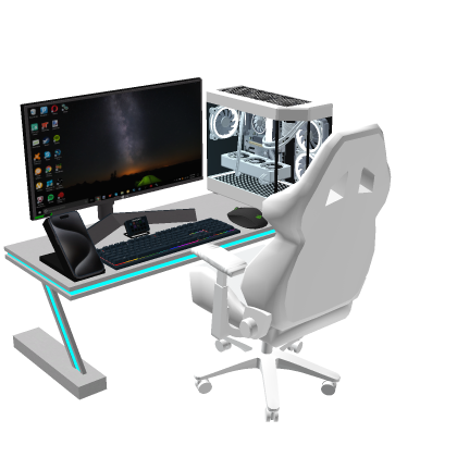 ⚡ Modern Neon Gaming Room Full PC Setup Wall Lig