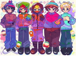 ᰔᩚthe Christmas kids South Parkᰔᩚ