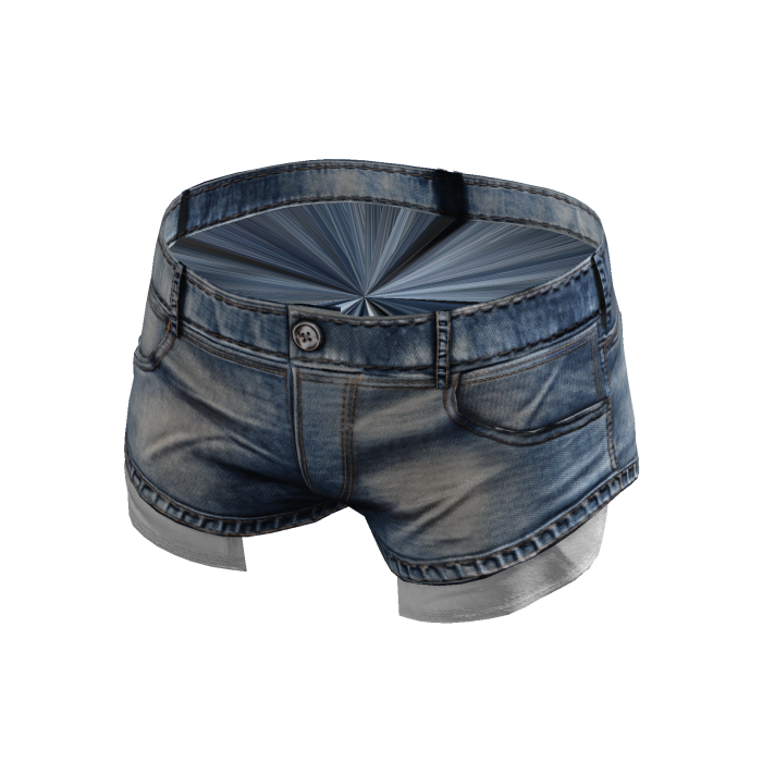 Light Denim Shorts