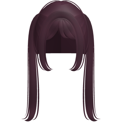 cherry emo long pigtails Roblox item